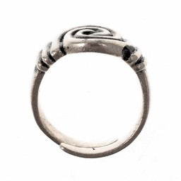 Angelsächsische Ring von 7. bis 8. Jahrhundert, versilbert - Celtic Webmerchant