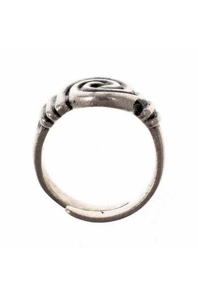 Anglosaxiska ring 7: e 8: e århundradet, försilvrade - Celtic Webmerchant