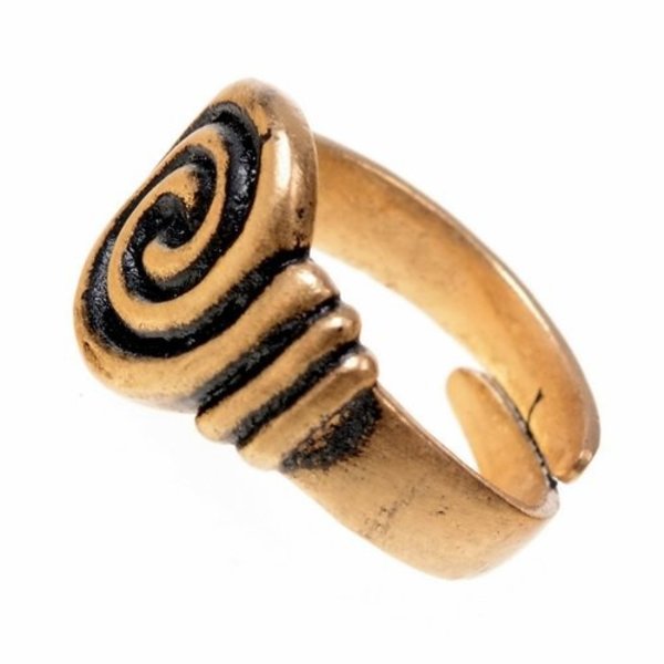 Anglo-Saxon ring 7th-8th century, bronze - CelticWebMerchant.com