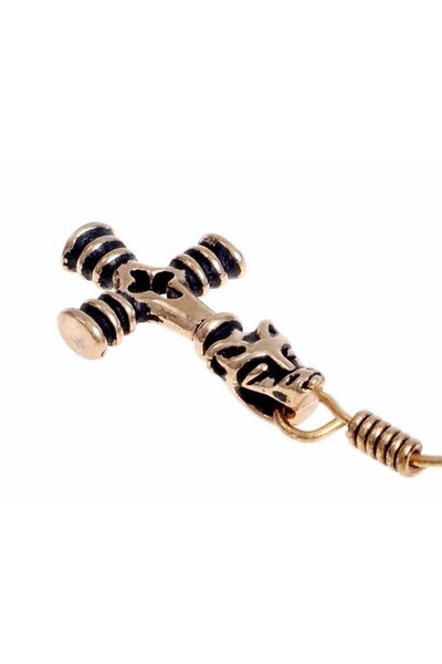 Ohrringe Icelandic Thors Hammer, Bronze - Celtic Webmerchant