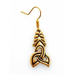 pendientes viking estilo de Borre, bronce - Celtic Webmerchant