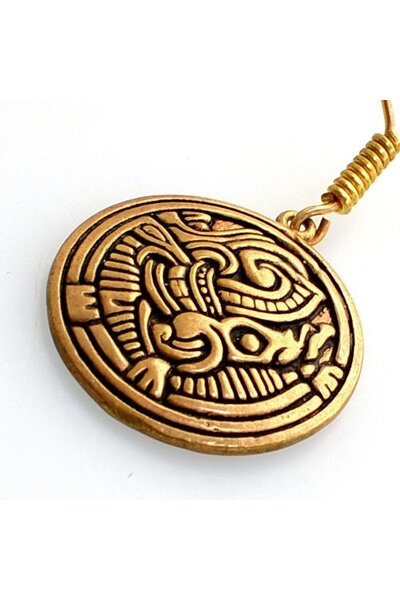 Viking kolczyki Birka, brąz - Celtic Webmerchant