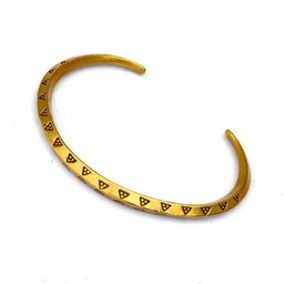 Viking geldarmband (sog), brons - Celtic Webmerchant