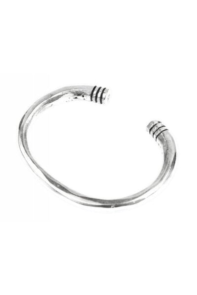 Merovingian bracelet, silvered - Celtic Webmerchant