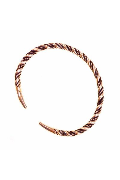 Vikingo pulsera Halsingland, bronce - Celtic Webmerchant