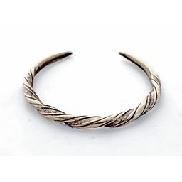 Viking Armband Danelaw, versilbert - Celtic Webmerchant