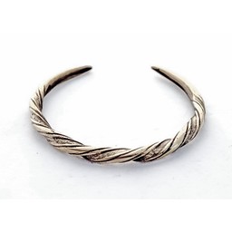 Viking bracelet Danelaw, silvered