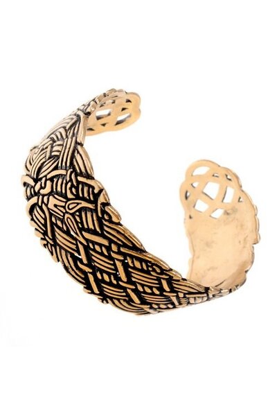 Ampia vecchio braccialetto d'Irlanda, bronzo - Celtic Webmerchant