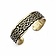 Bracciale celtica con motivo a nodo, argentato - Celtic Webmerchant