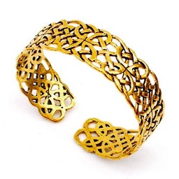 Celtic bracelet Book of Kells, bronze - Celtic Webmerchant