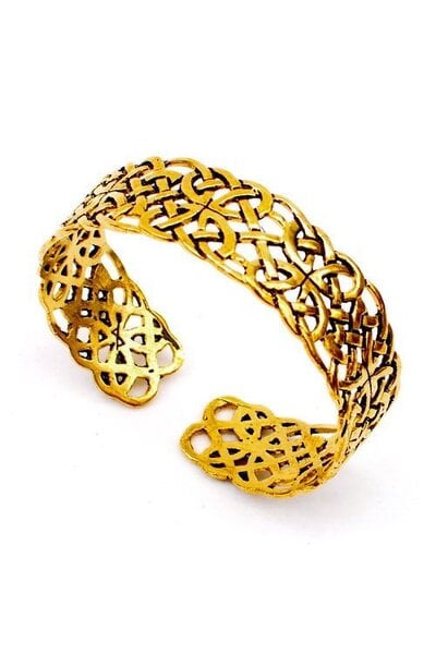 Celtic bracelet Book of Kells, bronze - Celtic Webmerchant