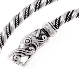 Bracelet supérieur viking Gotland, argentait - Celtic Webmerchant