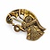 Broche corbeau germanique Gotland, à droite, bronze - Celtic Webmerchant