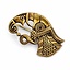 Germansk ravn broche Gotland, højre, bronze - Celtic Webmerchant