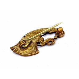 Broche corbeau germanique Gotland, à droite, bronze - Celtic Webmerchant