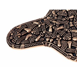 Viking broche Kaupang, bronze - Celtic Webmerchant