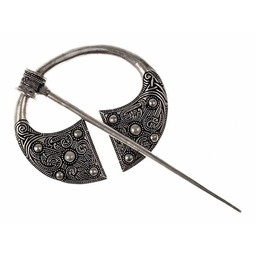 Gaelic brooch Ballyspellan, silvered - Celtic Webmerchant