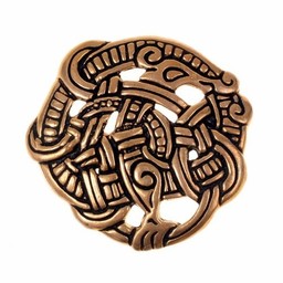 Urnes fibula a disco stile, bronzo - Celtic Webmerchant