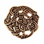 Urnes Stil Scheibenfibel, Bronze - Celtic Webmerchant