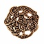 Urnes style disc fibula, bronze - Celtic Webmerchant