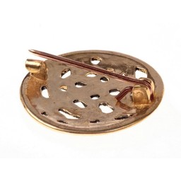 Viking skiva vadben Jellinge stil, brons - Celtic Webmerchant