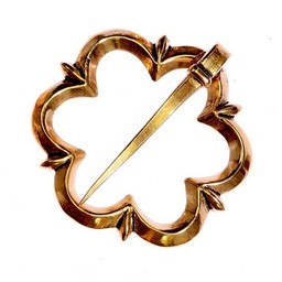 14. århundrede gotisk broche, bronze - Celtic Webmerchant