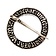 Middeleeuwse ringbroche, verzilverd - Celtic Webmerchant