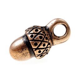 15 ° secolo ghianda bottoni, set di 5 pezzi, bronzo - Celtic Webmerchant