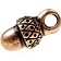 15a siglo bellota botones, conjunto de 5 piezas, bronce - Celtic Webmerchant