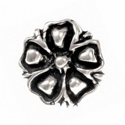 14th century buttons blossom, set of 5 pieces, pewter - Celtic Webmerchant