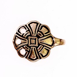 Anglo-Saxon Haken für Bein Umhüllungen, Bronze - Celtic Webmerchant