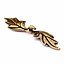 Elven cloak clasp, bronze - Celtic Webmerchant