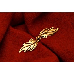 Elven cloak clasp, silvered - Celtic Webmerchant