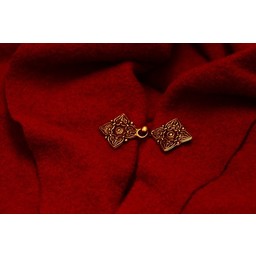 Rusvik Kaftan Verschluss, versilbert - Celtic Webmerchant
