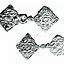 Rusvik Kaftan clasp, silvered - Celtic Webmerchant