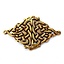 Celtic cloak clasp, bronze color - Celtic Webmerchant