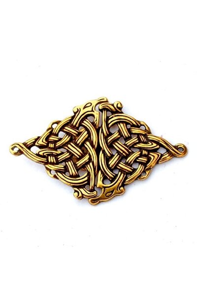 Celtic Mantel Verschluss, versilbert - Celtic Webmerchant