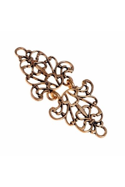 Renaissance cloak clasp, bronze - Celtic Webmerchant