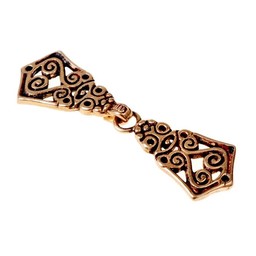 Avarian broche de la capa, de bronce - Celtic Webmerchant