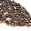 Irish cloak clasp, bronze - Celtic Webmerchant