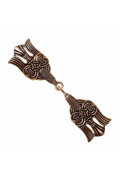 Rusvik Mantel Spange, Bronze - Celtic Webmerchant