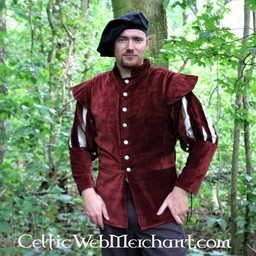 Jacket with open sleeves, green - Celtic Webmerchant