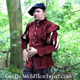 Jacke mit offenen Ärmeln, rot - Celtic Webmerchant