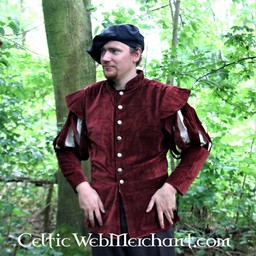Jacke mit offenen Ärmeln, rot - Celtic Webmerchant