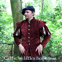 Jacket with open sleeves, red - Celtic Webmerchant