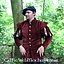 Jacke mit offenen Ärmeln, rot - Celtic Webmerchant