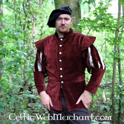 Giacca con maniche aperte, rosso - Celtic Webmerchant