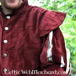 Jacke mit offenen Ärmeln, rot - Celtic Webmerchant