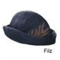 Cappello con piuma, marrone - Celtic Webmerchant