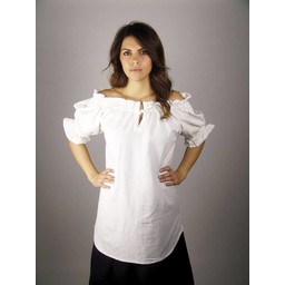 Blouse Morgause, cream - Celtic Webmerchant